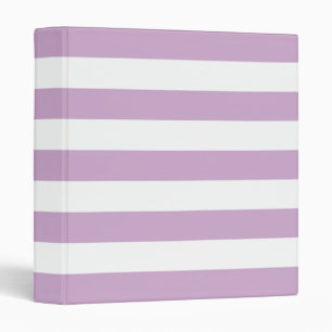Purple Stripe Binder
