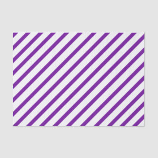 Purple Stripe Tissue Paper