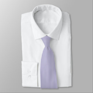 Purple Striped Pattern Tie