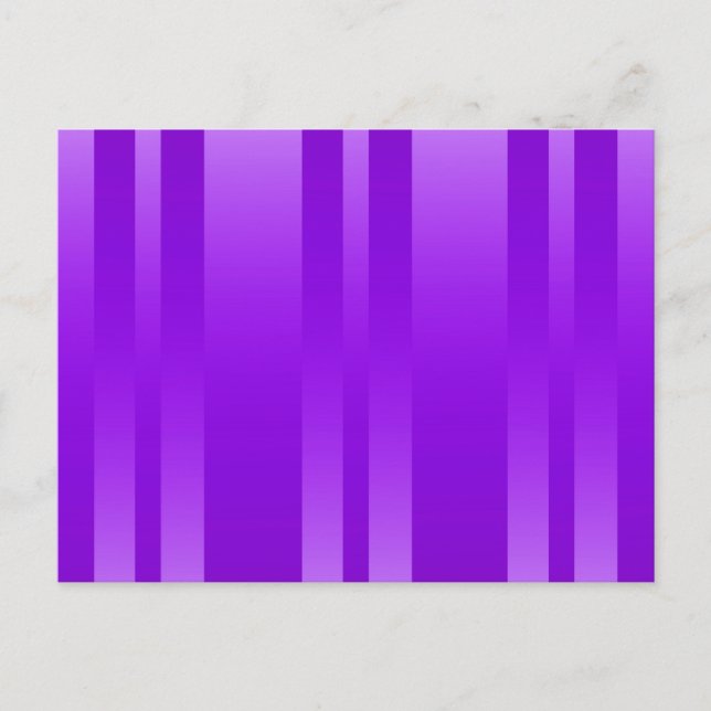 Purple Stripes Background Postcard (Front)