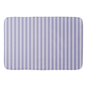 Purple Stripes Bath Mat