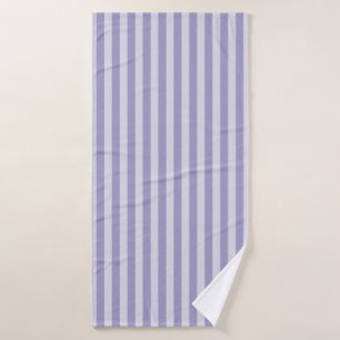 Purple Stripes Bath Towel