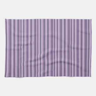 Purple stripes kitchen towel