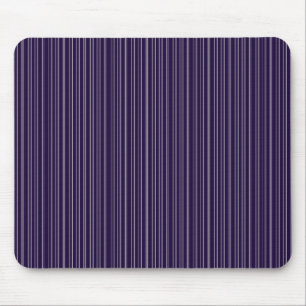 Purple Stripes Mouse Pad