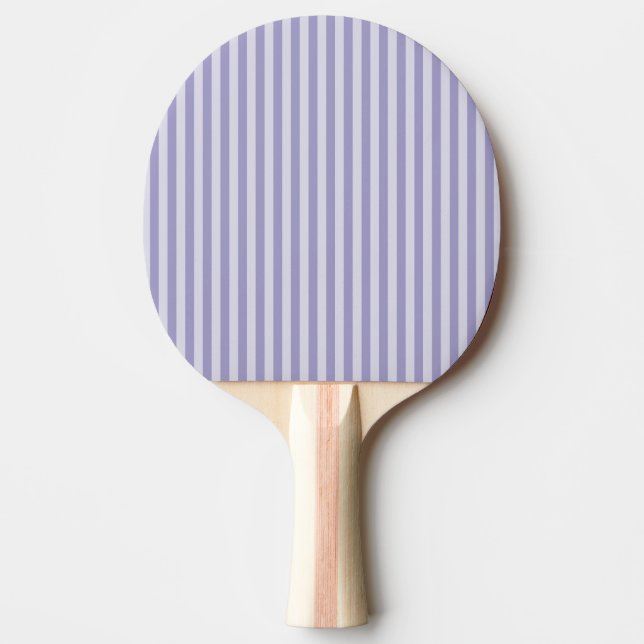 Purple Stripes Ping Pong Paddle (Front)