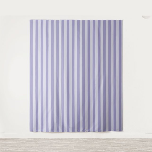 Purple Stripes Tapestry (Front)