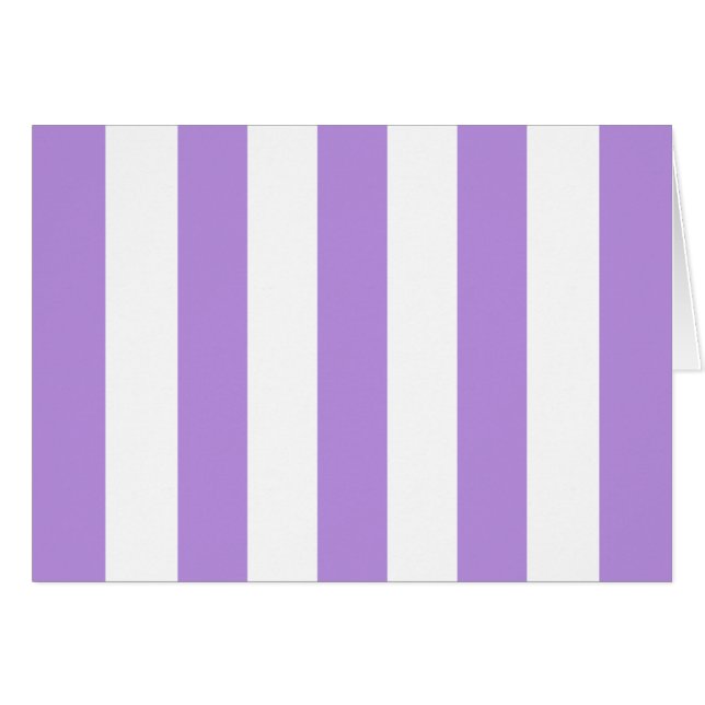 Purple Stripes, White Stripes, Striped Pattern (Front Horizontal)