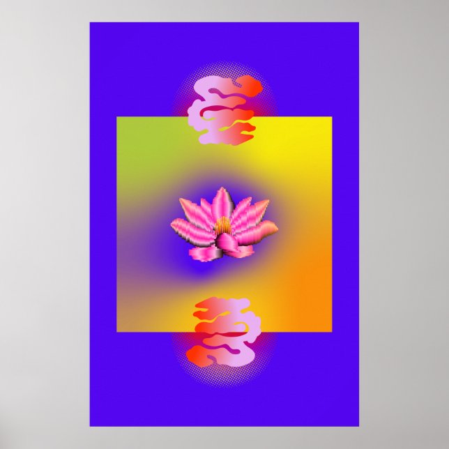 Purple Suburbs Poster (Front)