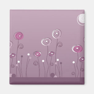 Purple Summer Magnet
