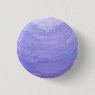 Purple Sun 1 Inch Round Button