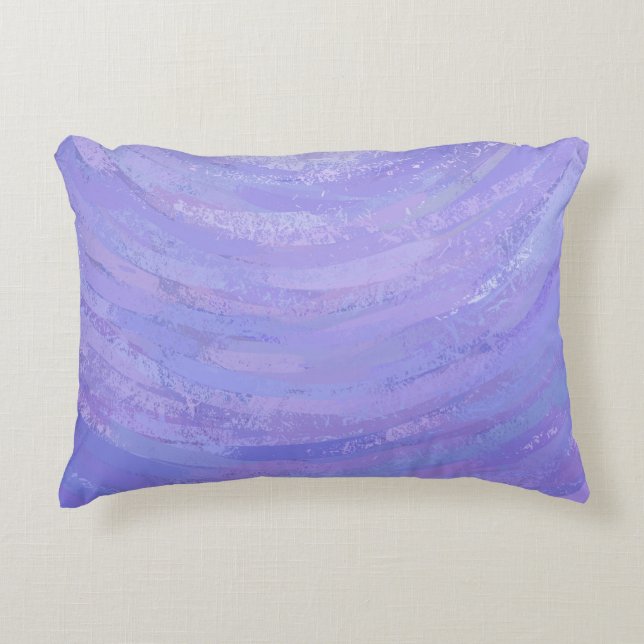 Purple Sun Decorative Pillow (Front)
