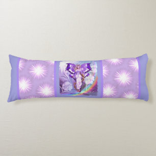 Purple sun Fairy Body Pillow