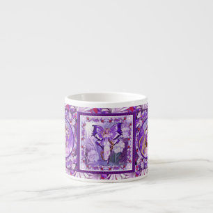 Purple Sun fairy Espresso Cup