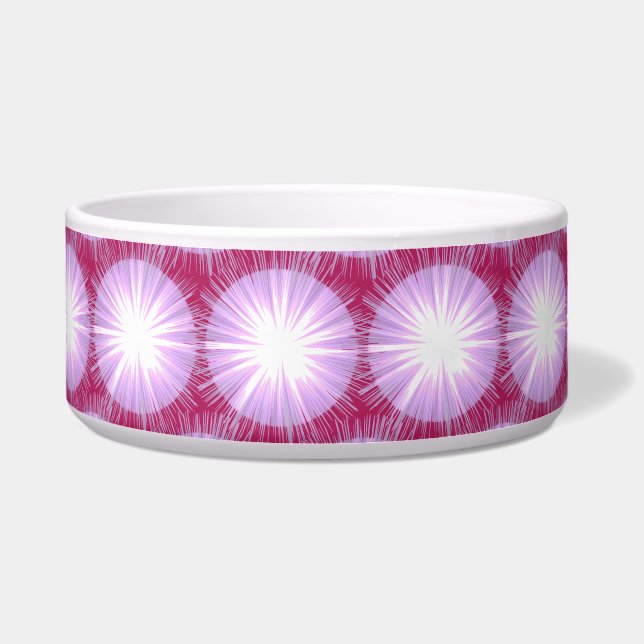 Purple Sun Fairy pet collar (Front)