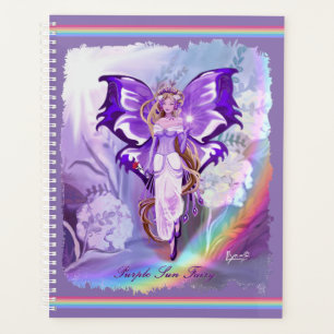 Purple Sun Fairy Planner