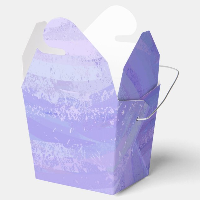 Purple Sun Favor Box (Opened)