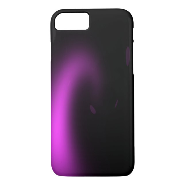 Purple Sunburst Twirl Lights Case-Mate iPhone Case (Back)