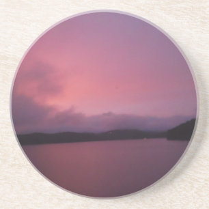 Purple sunset on Lake Arrowhead Coaster
