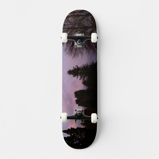 Purple Sunset Skateboard (Front)