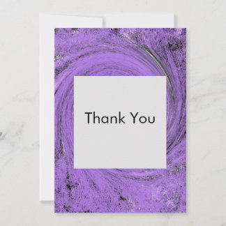 Purple sur Purple Merci Cartes