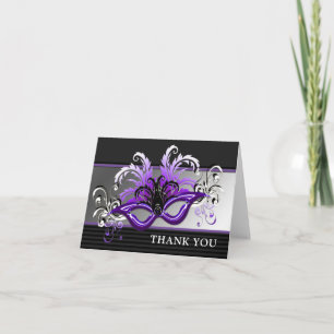 Purple Sweet 16 Merci Masquerade Ball