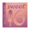 Purple Sweet 16 Save the Date