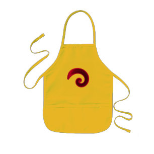 Purple Swirl Kids Apron