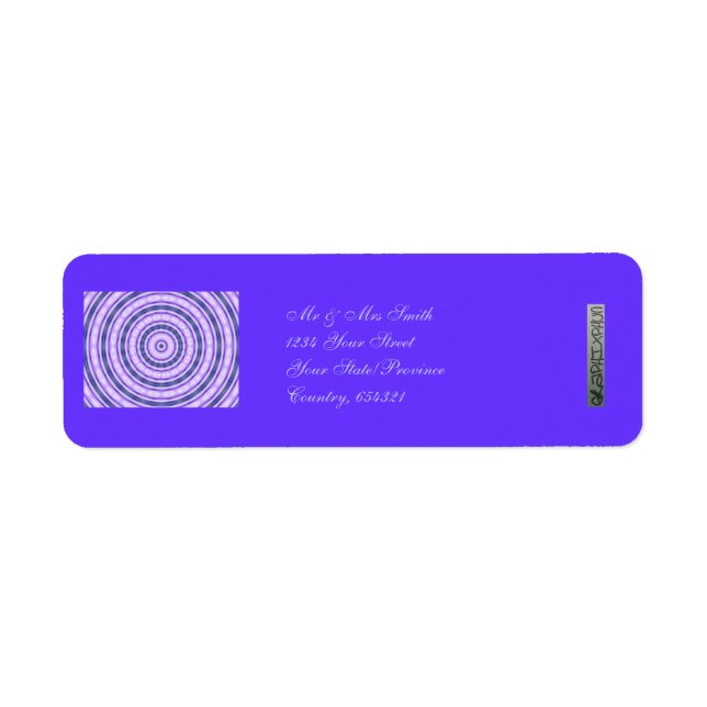 Purple Swirl Labels (Front)