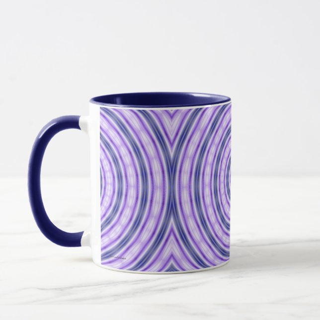 Purple Swirl Mug (Left)