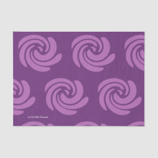 Purple Swirl Tissue Paper