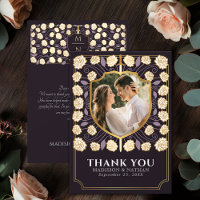 Purple Sword & Shield Medieval Fantasy Wedding