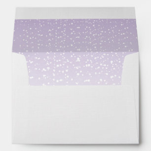 Purple Tea Envelope Sparkling Wedding Collection