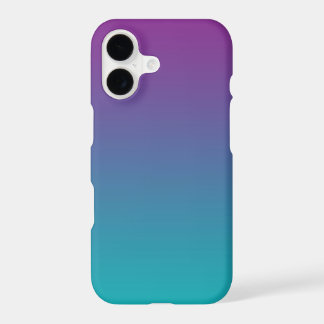 Purple & Teal Ombre