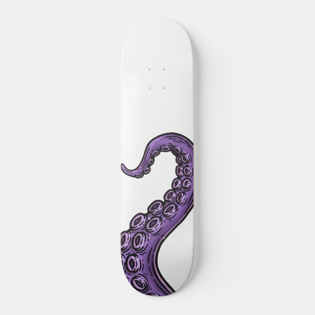 Purple Tentacle Skateboard (Front)