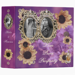 Purple This and That Photo Binder