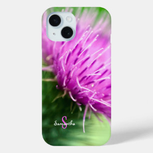 Purple Thistle Phone case