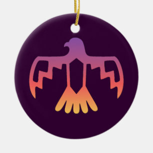 Purple Thunderbird Ornament