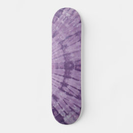 Purple Tie Dye Skateboard