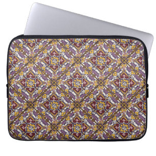 Purple Tile Laptop Sleeve