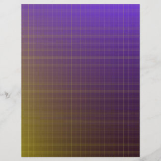 Purple to Gold Pattern Background Flyer