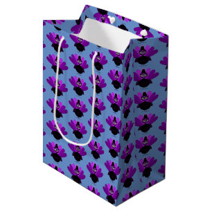 Purple Tom Turkey Medium Gift Bag