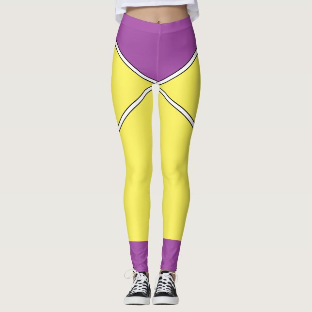 Purple top leggings (Front)