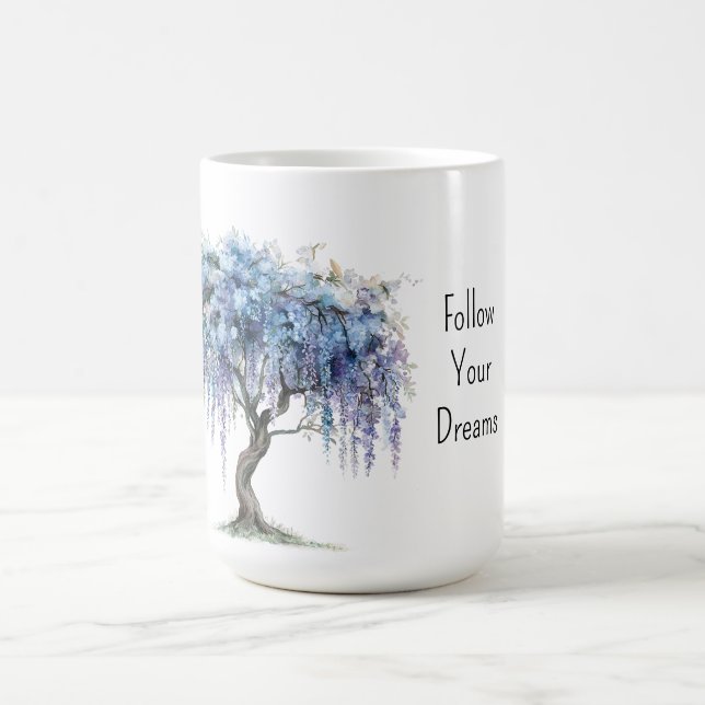 Purple Tree Dreams Coffee Mug (Center)