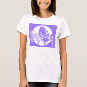 Purple Trees and Full Moon T-Shirt