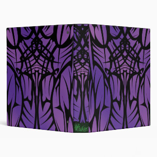 Purple Tribal School Binder