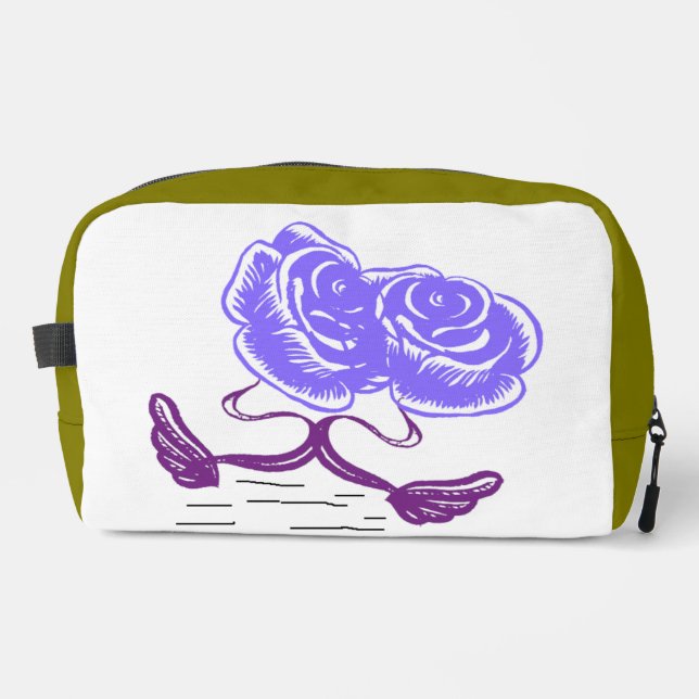 Purple Troiletery bag / Purple Toilet Kit (Front)