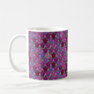 Purple Tulip Field  Coffee Mug