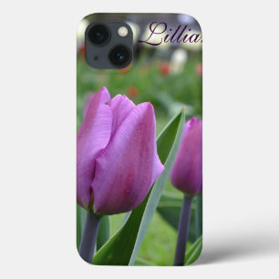 Purple Tulip iPad case