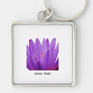 Purple Tulip Keychain