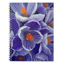 Purple Tulip Notebook